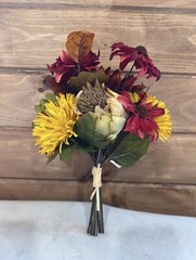 Artificial Fall Wedding Bouquets – Pack of 6 Bouquets