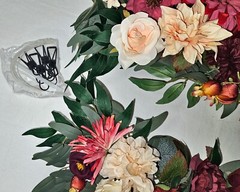 Floral Silk Flower Swags, Wedding Arch Decoration Pk of 2, Centerpieces