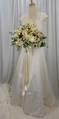 Wildflower Gatherer Garden Faux Flower Wedding Bouquet