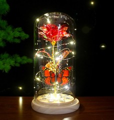 Eternal Rose Flower LED Enchanted Galaxy Rose LED Light Mother’s Day Gift