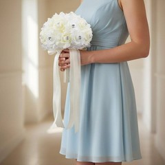Bridal Flower Arrangement Elegant Design Foam Blossom Flower Arrangement