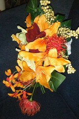 Tropical Orchid Cascade Bouquet
