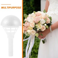 Wedding Bouquet Handle Holder for Artificial Flowers Handheld Holders Floral