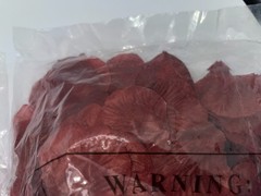 Oriental Trading Burgundy Fabric Rose Petals 200 Pieces per bag two bags