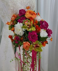 Bright and Beautiful Garden Boho Silk Wedding Bouquet