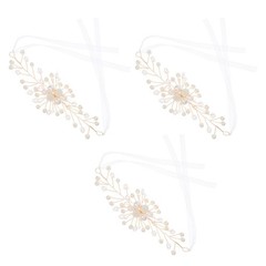 3 Pcs Bridesmaid Wrist Flowers Wedding Hand Bridal Bracelet Beach Party