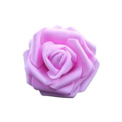 Artificial Fake Flowers Foam 7.5cm Rose Head For Wedding Decorations DIY Wreaths