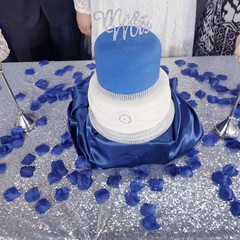1000 Pcs Artificial Silk Rose Petals Decoration Wedding Party Color Sapphire Blu