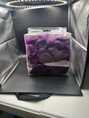 Box Of PurpleFake Rose Petals Wedding Event Romantic Night Party Decor
