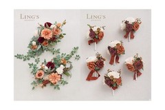 Ling’s Moment Wedding Table Centerpiece Package, Floral Swags for Wedding Hea…