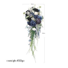 Cascading Flower Floral Arrangement Pre-Assembled 1 Piece Lightweight
