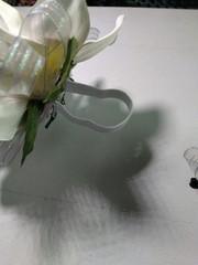 Hand Made wrist Corsage and boutonniere Set