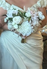 Something Borrowed Blooms, Bianca Model Wedding Bouquet Save Wedding Money!