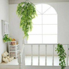Artificial Fake Flower Vine Hanging Garland Leaf Plant Home Garden Decor UK