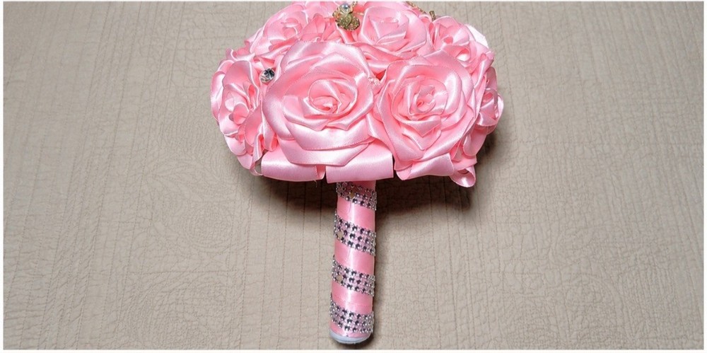 Handmade Bouquet for Quinceañera XV 21 eternal roses and butterflies