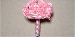 Handmade Bouquet for Quinceañera XV 21 eternal roses and butterflies