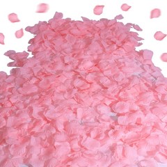 1500PCS Fake Rose Petals, Romantic Decor, Pink, Wedding Party Proposal