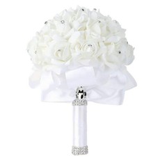 1PC Artificial Flower Bouquet Wedding Hand Bouquet Wedding Bouquet for Bride
