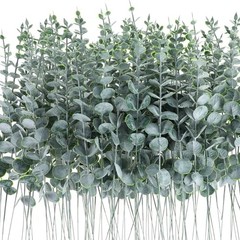 100 Pcs Faux Greenery Artificial Eucalyptus Leaves Decor – Eucalyptus Stems
