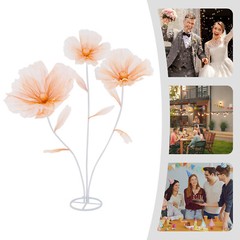 Large Artificial Wedding Flowers Three-headed Wedding Decorative Height:170cm