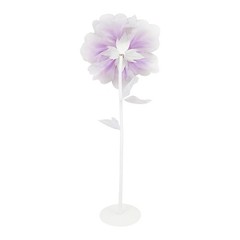Automatic Blooming Flower Artificial Peony With Light Us Plug Home Decor Purple