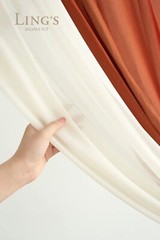 Ling’s Moment Fall Artificial Wedding Arch Flowers Kit Pack of 4, 2pcs Hangin…