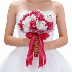 Bridal Flower Arrangement Elegant Design Foam Blossom Flower Arrangement