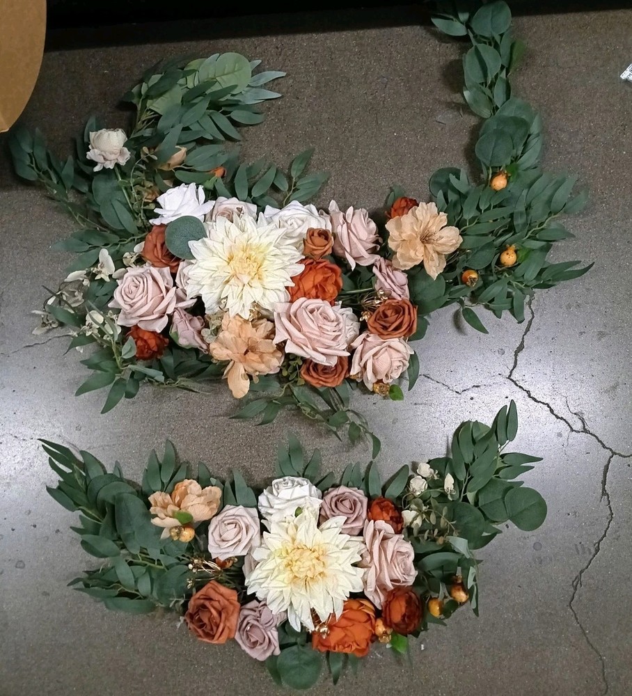 Lings Moments Wedding Arch Flowers (2 Piece) 5.5 Foot $149