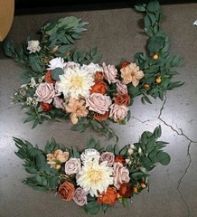Lings Moments Wedding Arch Flowers (2 Piece) 5.5 Foot $149