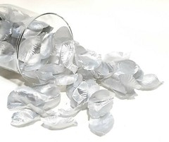 Silver Silk Rose Petals Wedding Birthday Party Flower Decor In/Outdoor Confetti