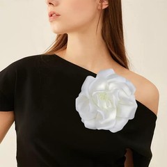 Flower Brooch Pins for Women 5.5in Lapel Pins Large Rose Floral Brooches Dain…