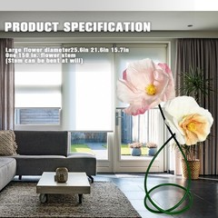 Pink White Champagne Gold Flowers Decoration for Party L-mixed Color-d