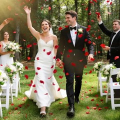 Versatile 1200PCS Silk Rose Petals – Ideal for Bridal Showers and Anniversaries
