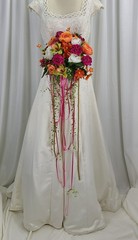 Bright and Beautiful Garden Boho Silk Wedding Bouquet
