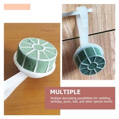 4Pcs Durable Plastic Handheld Bouquet Holders for Wedding Flower Support