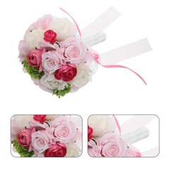 Hand Bouquet Wedding Artificial Flowers for Bouquets Bride Bridesmaid