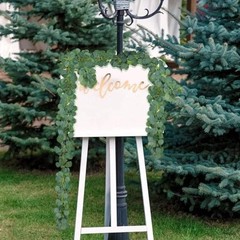 Artificial Eucalyptus Garland Green Eucalyptus Hanging Vine Outdoor DIY Fake Pla