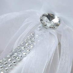 Wedding Bride Hand Tied Artificial Bouquet Rose Festival Bar Party Crystal Decor