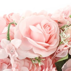 Artificial Flower Panels 6pcs Wall Backdrop Table Centerpiece For Wedding Party