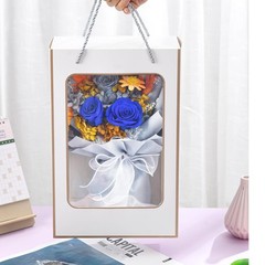 lovenfold Flowers for Delivery Prime,Preserved Bouquets,Blue BLUE