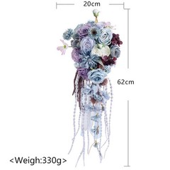 Wedding Bouquet Handheld Decoration Creative for Bride Bridesmaid Lightweight