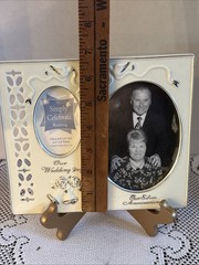 25th Anniversary PictureFrame “Our Silver Anniversary”Photo Safe 312 New