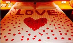1200 Piezas De Petalos De Rosa Falsos Artificiales Para Bodas, Rojo