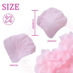 1500PCS Fake Rose Petals, Romantic Decor, Pink, Wedding Party Proposal