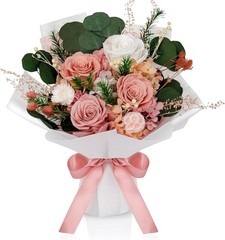 Elegant Mixed Roses Preserved Bouquet – Hassle-Free Gift for Special Occasions