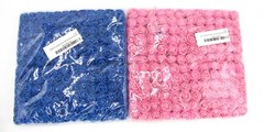 New Lot of 950 Assorted Foam Roses & 144 Ribbon Roses