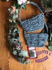 Silk Assortment Flowers Garland Arrangements Crafts Fruit Leaves Lot