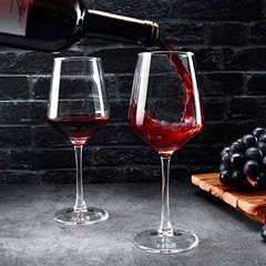 Wine Glasses Set of 12, 12oz Clear Red/White Wine Cup, 12 Count (Pack of 1)