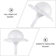 1 Set Bouquet Holder Flower Arrangement Foams Wedding Floral Handle