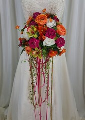 Bright and Beautiful Garden Boho Silk Wedding Bouquet
